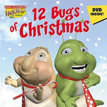 Hardcover The Twelve Bugs of Christmas [With DVD] Book