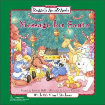 Board book Message for Santa [With Stickers] Book