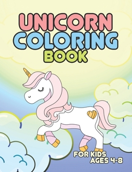 Paperback Unicorn Coloring Book: Adorable Lovely Unicorns Marble Themed Gifts from Mom Dad to Childrens Book