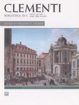 Paperback Sonatina in C, Op. 36, No. 1 (Alfred Masterwork Edition) Book