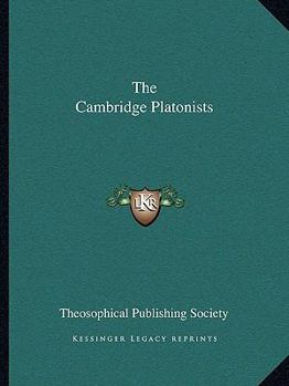 Paperback The Cambridge Platonists Book