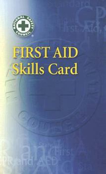 Paperback First Aid Skills Card Book