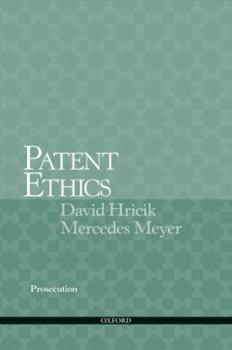 Paperback Patent Ethics Prosecution Book