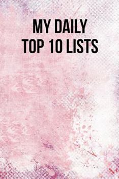 Paperback My Daily Top 10 Lists Book