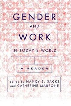 Paperback Gender And Work In Today's World: A Reader Book