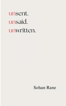 Paperback unsent. unsaid. unwritten. Everything I Never Said to You Book