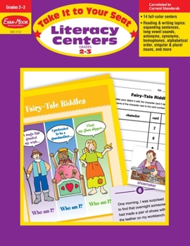 Paperback Literacy Centers Grades 2-3: EMC 2723 Book