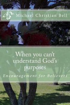 Paperback When you can't understand God's purposes: Encouragement for Believers Book