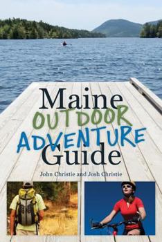 Paperback Maine Outdoor Adventure Guide Book