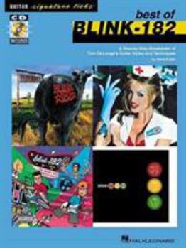 Paperback Best of Blink-182: A Step-By-Step Breakdown of Tom de Longe's Guitar Styles and Techniques Book