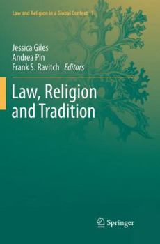 Paperback Law, Religion and Tradition Book