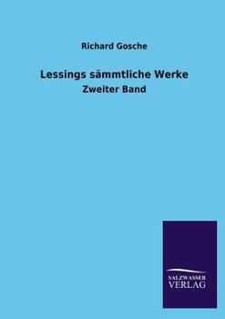 Paperback Lessings Sammtliche Werke [German] Book