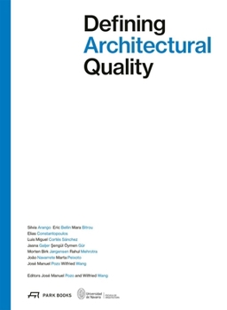 Paperback Defining Architectural Quality Book
