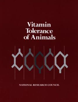 Paperback Vitamin Tolerance of Animals Book