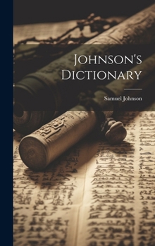 Hardcover Johnson's Dictionary Book