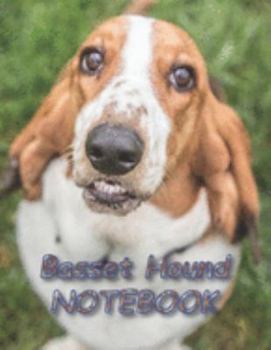 Basset Hound NOTEBOOK: notebooks and journals 110 pages (8.5"x11")