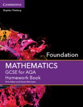 Paperback GCSE Mathematics for Aqa Foundation Homework Book