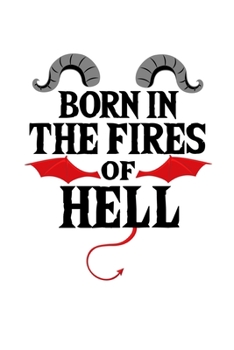 Paperback Notebook: Gothic Devil Hell Satan Metal Fun Gift 120 Pages, 6X9 Inches, Blank Book