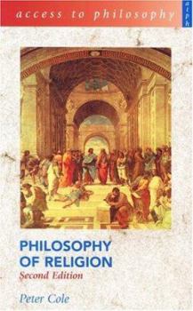 Paperback Philosophy of Religion (Access to Philosophy) Book
