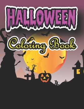 Paperback Halloween Coloring Book: New and Expanded Edition, 50 Unique Designs, Jack-o-Lanterns, Witches, Haunted Houses, and More Book