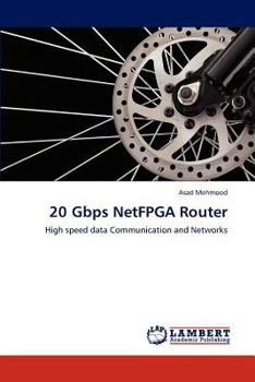 Paperback 20 Gbps Netfpga Router Book