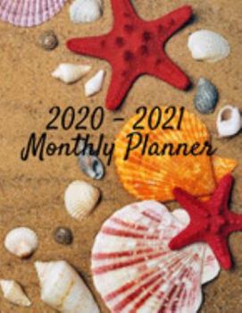 Paperback 2020 - 2021 Monthly Planner: 24 Month Agenda Planner - Two Year Calendar Planner - January 2020 to December 2021 Monthly Calendar Planner, 8.5" x 1 Book