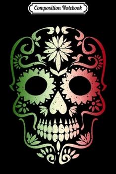 Paperback Composition Notebook: Dia de los Muertos Lucha Libre Journal/Notebook Blank Lined Ruled 6x9 100 Pages Book