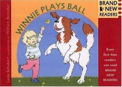 Hardcover Winnie Plays Ball: Brand New Readers Book