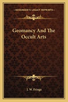 Paperback Geomancy And The Occult Arts Book
