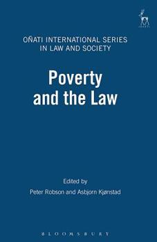 Poverty and the Law - Book  of the Oñati International Series in Law and Society