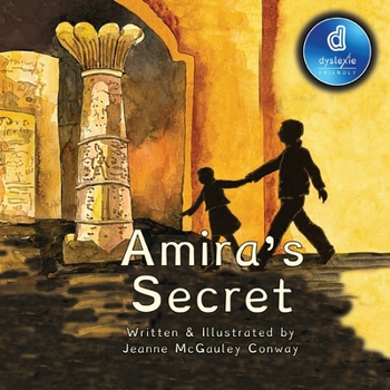 Paperback Amira's Secret Dyslexic Edition: Dyslexic Font Book