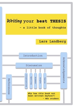 Paperback Writing your best thesis: a little book of thoughts Book