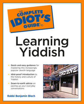 Paperback Complete Idiot's Guide to Learning Yiddish Book