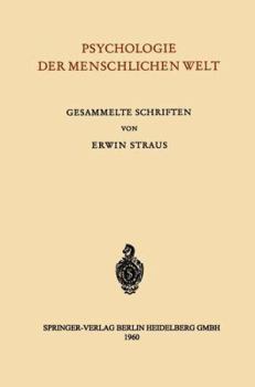 Paperback Psychologie Der Menschlichen Welt: Gesammelte Schriften [German] Book