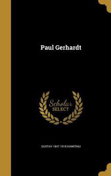 Hardcover Paul Gerhardt [German] Book