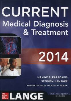 Paperback Current Medical Diagnosis and Treatment 2014 Book