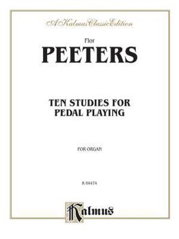 Paperback Ten Studies for Pedal Playing (Kalmus Edition) Book