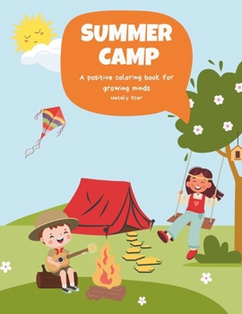 Paperback Summer camp: Coloring book for kids Book