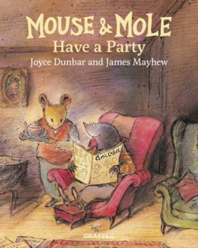 Hardcover Mouse and Mole Have a Party Book