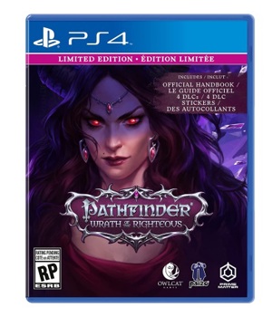 Game - Playstation 4 Pathfinder: Wrath Of The Righteous Book