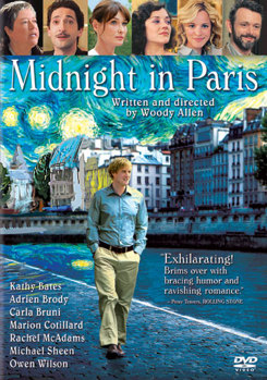 DVD Midnight in Paris Book