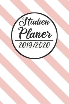 Paperback Studien Planer 2019 / 2020: Semesterplaner 2019 2020 - Studienplaner A5, Semesterkalender, Timer, Uni Planer [German] Book