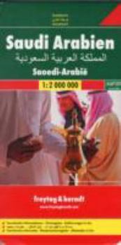 Map Saudi Arabia [German] Book