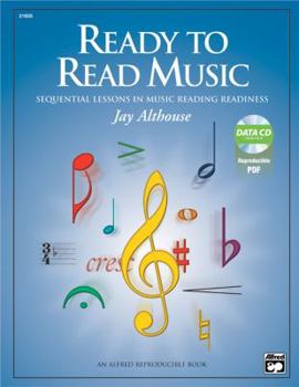 Paperback Ready to Read Music: Sequential Lessons in Music Reading Readiness, Comb Bound Book & Data CD [With CD (Audio)] Book