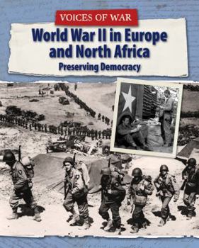 Library Binding World War II in Europe and North Africa: Preserving Democracy Book