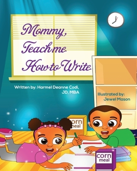 Paperback Mommy, teach me how to write Book