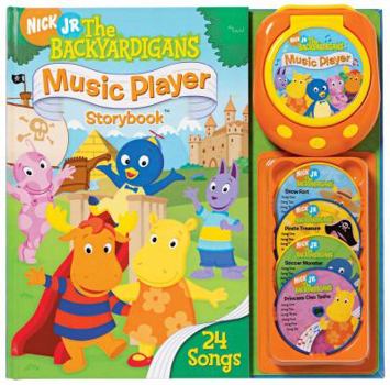 Hardcover The Backyardigans Music Player Storybook [With Music Player and 4 CDs] Book