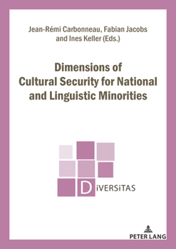 Paperback Dimensions of Cultural Security for National and Linguistic Minorities Book