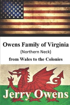 Paperback Owens Family of Virginia: Northern Neck Book