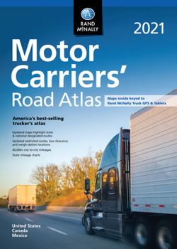 Paperback Rand McNally 2021 Motor Carriers' Road Atlas Book